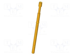 Test needle; Operational spring compression: 4mm; 5A; Ø: 2mm; 1.5N