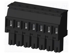 Connector: pluggable terminal block; plug; female; angled 90°