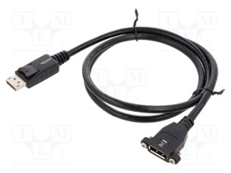 Cable; DisplayPort socket,DisplayPort plug; DisplayPort 1.2