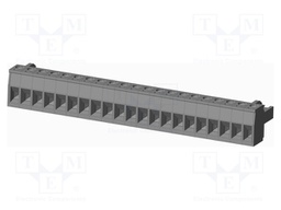 Connector: pluggable terminal block; plug; female; straight; grey