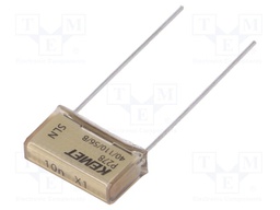Capacitor: paper; X1; 10nF; 480VAC; 15.2mm; ±20%; THT; Series: P278