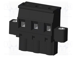 Connector: pluggable terminal block; plug; female; angled 90°
