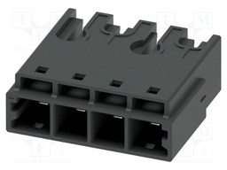 PCB headers, nominal cross section: 4 mm2, color: black, nom