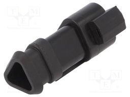 Connector: wire-wire; PX0; plug; male; PIN: 3; IP68; Locking: latch
