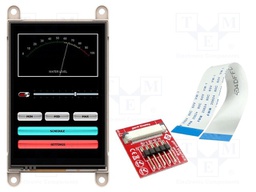 Display: TFT; 3.5"; 320x480; Window dimensions: 73.4x49mm; FFC/FPC