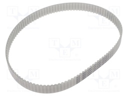 Timing belt; AT5; W: 16mm; H: 2.7mm; Lw: 545mm; Tooth height: 1.2mm