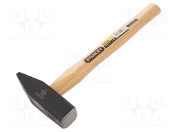 Hammer; 800g; Size: 27mm; carbon steel; wood (hikory)