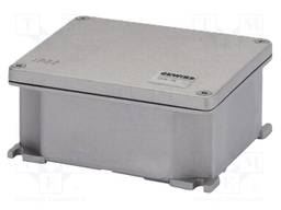 Enclosure: junction box; X: 189mm; Y: 167mm; Z: 80mm; wall mount