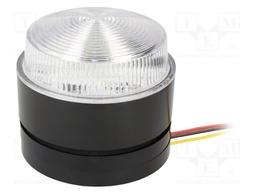 Signaller: lighting; continuous light,blinking light; red; IP67