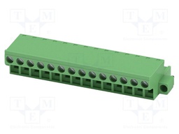 PCB connector, nominal cross section: 2.5 mm?, color: green,