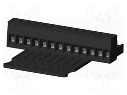 Connector: pluggable terminal block; plug; female; straight; 5mm