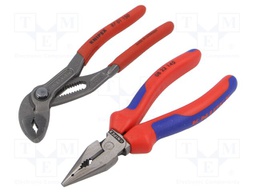 Pliers; Pcs: 2; adjustable,universal; Package: bag; steel