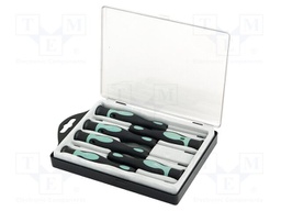 Kit: screwdrivers; precision; Phillips,slot,Torx®; 6pcs.
