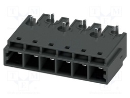 PCB headers, nominal cross section: 4 mm2, color: black, nom