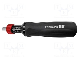 Screwdriver; torque; 195mm; 1÷6Nm; Mounting: 1/4"
