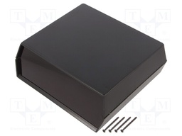 Enclosure: with panel; DIGITAL; X: 181mm; Y: 155mm; Z: 60mm; black