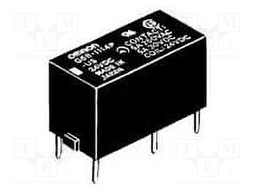 Relay: electromagnetic; DPST-NO; Ucoil: 9VDC; 5A; 5A/250VAC; PCB