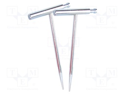 Test acces: earth bars; 2pcs.