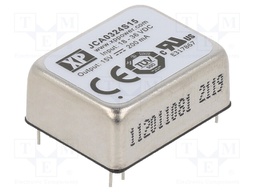 Isolated Board Mount DC/DC Converter, 2:1 Input, ITE, 1 Output, 3 W, 15 V, 200 mA