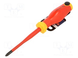 Screwdriver; insulated; PH2/SL; 100mm; 1kVAC