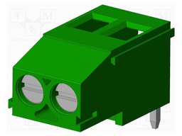Connector: PCB terminal block; terminal; Plating: tinned; on PCBs