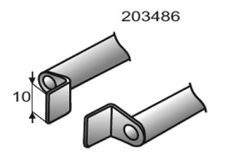 Tip; flat; 10mm; for XY-LF1680 station