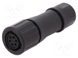 Connector: circular; Series: eco|mate Aquarius; plug; female; 500V