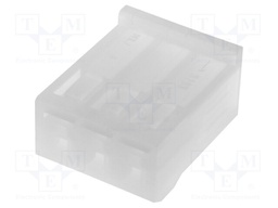 Plug; wire-board; female; SPOX; 3.96mm; PIN: 3; w/o contacts