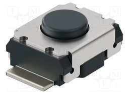 Microswitch TACT; SPST-NO; Pos: 2; 50mA/12VDC; SMT; 1.57N; 3x2.5mm
