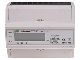 Electric energy meter; digital,mounting; for DIN rail mounting