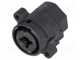 Socket; Jack 6,35mm + XLR; female; straight; THT