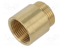 Male-female,round; max.6bar@<90°C,max.16bar@10°C÷30°C; 30mm