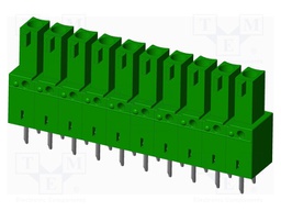 Connector: pluggable terminal block; socket; female; straight