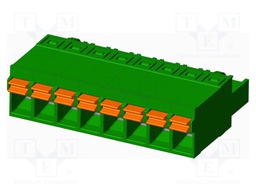 Connector: pluggable terminal block; plug; female; straight; 12A