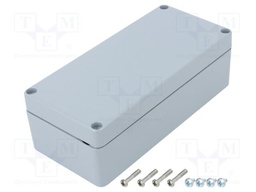 Enclosure: multipurpose; X: 81mm; Y: 177mm; Z: 57mm; EURONORD; grey