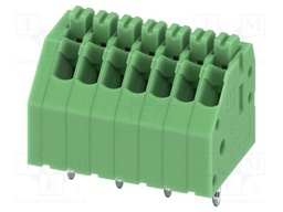 PCB terminal block, nominal current: 2 A, rated voltage (III