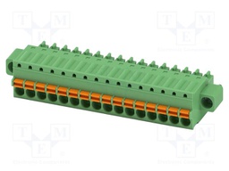 PCB connector, nominal cross section: 1.5 mm2, color: green,