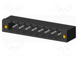 Connector: pluggable terminal block; socket; male; on PCBs