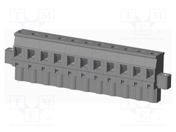 Connector: pluggable terminal block; plug; female; angled 90°