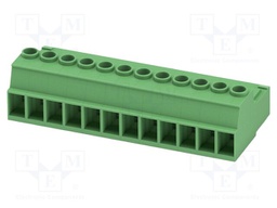 PCB connector, nominal cross section: 6 mm?, color: green, n