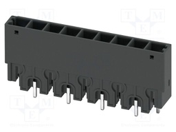PCB headers, nominal cross section: 4 mm2, color: black, nom