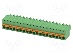 PCB connector, nominal cross section: 1.5 mm?, color: green,