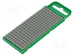 Markers for cables and wires; Label symbol: 8; 0.8÷2.2mm; grey