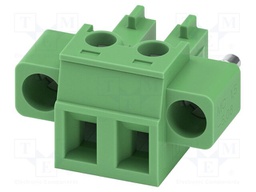 PCB connector, nominal cross section: 1.5 mm?, color: green,