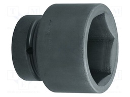 Socket; 6-angles,socket spanner,impact; 100mm; 21/2"; steel