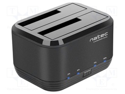 Docking station; USB 3.0; black