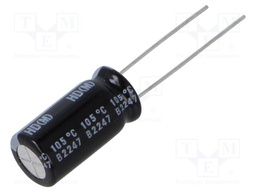 Capacitor: electrolytic; THT; 680uF; 25VDC; Ø10x20mm; ±20%; 4000h