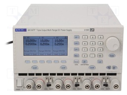 Power supply: programmable laboratory; Channels: 3; 0÷35VDC; 0÷6A
