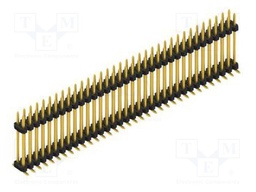 Connector: pin strips; pin header; male; PIN: 68; 2mm; SMT; 2x34
