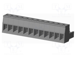 Connector: pluggable terminal block; plug; female; straight; grey
